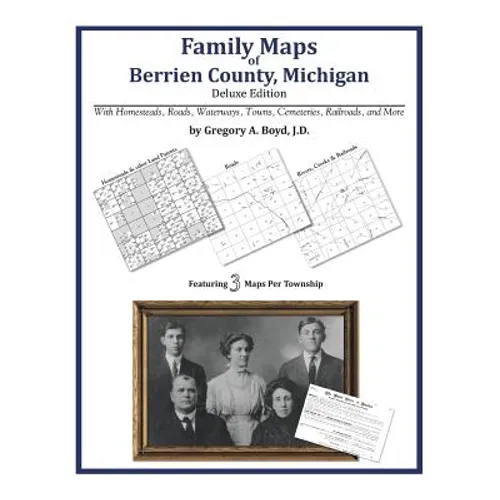 Family Maps of Berrien County, Michigan - Paperback