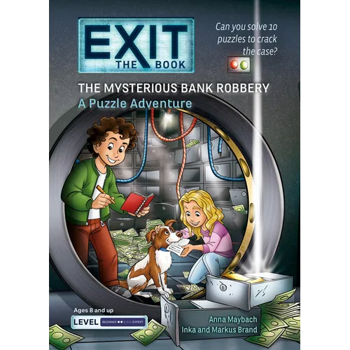 Exit: The Book - The Mysterious Bank Robbery: A Puzzle Adventure - Paperback