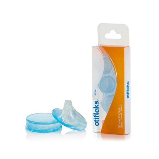 Otifleks 100% Pure Silicone Earplugs for Sleeping - Reusable Noise Reduction Ear Plugs for Comfortable Sleep, Noise Cancellation - Soft, Healthy Material