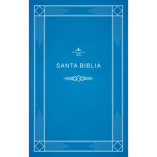 Rvr 1960 Biblia Económica de Evangelismo, Azul Tapa Rústica - Paperback
