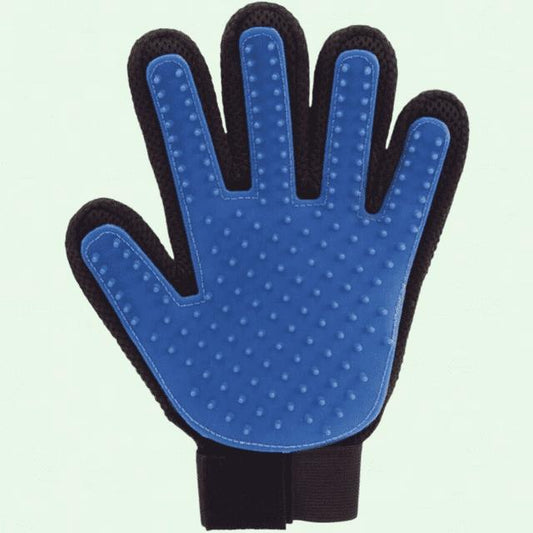 True Touch 5 Finger Deshedding Glove, For Easy Pet Grooming - As Seen On TV