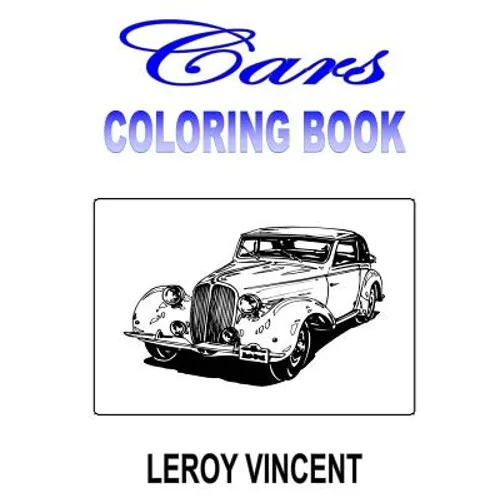 Cars Coloring Book - Paperback