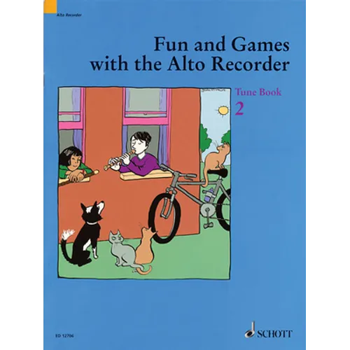 Fun and Games with the Alto Recorder: Tune Book 2 - Paperback
