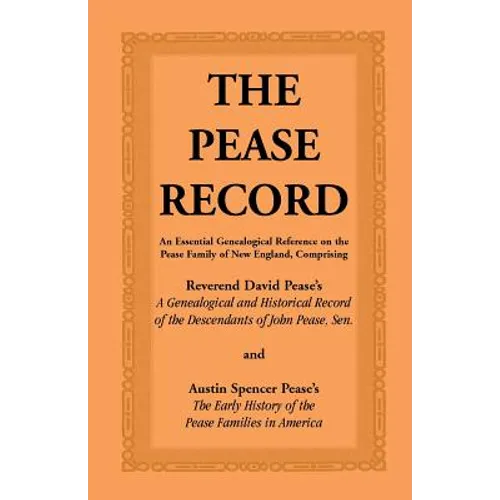 The Pease Record - Paperback