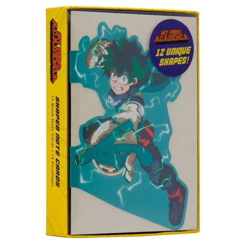 My Hero Academia: Class 1-A Boxed Die-Cut Note Cards (Set of 12) - Hardcover