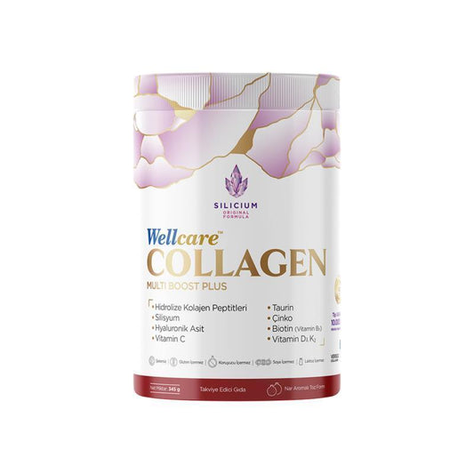 Wellcare Pomegranate Flavored Collagen Supplement Powder - 345g
