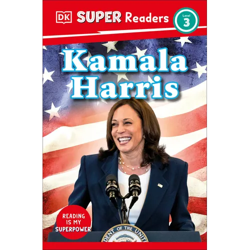 DK Super Readers Level 3 Kamala Harris - Paperback