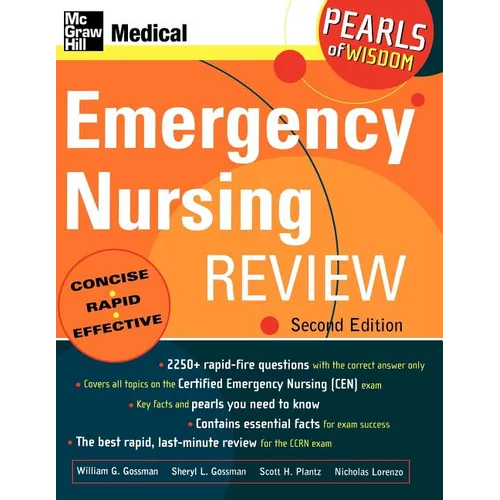 Emergency Nursing Review: Pearls of Wisdom, Second Edition - Paperback