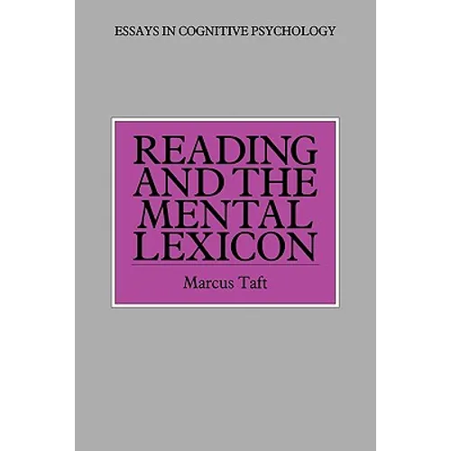 Reading and the Mental Lexicon - Paperback