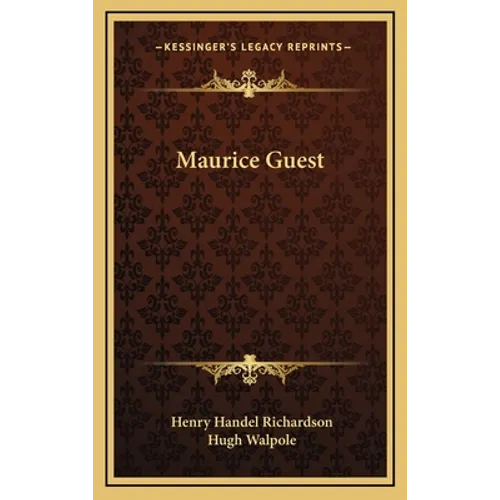 Maurice Guest - Hardcover