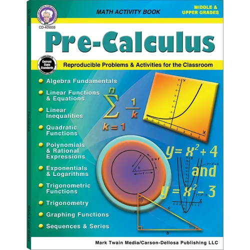 Pre-Calculus Workbook - Paperback