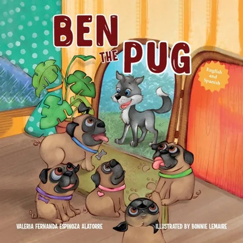 Ben The Pug (English-Spanish Edition) - Paperback