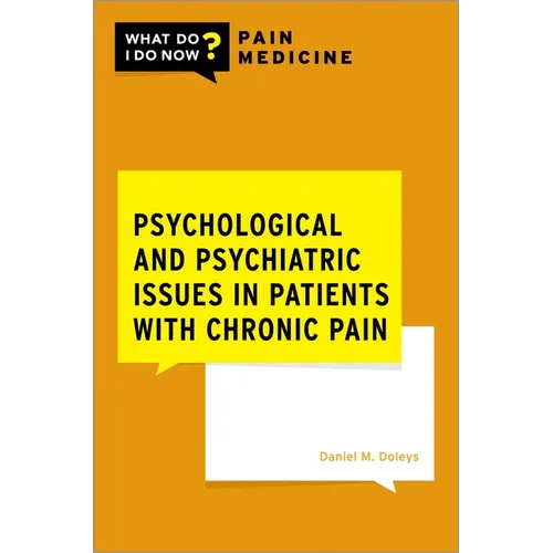 Psy & Psy ISS Pat W/ Chron Pain Wdpm P - Paperback