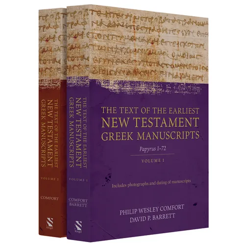 The Text of the Earliest New Testament Greek Manuscripts, 2 Volume Set - Hardcover