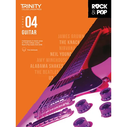 Trinity Rock & Pop 2018 Guitar: Grade 4 - Paperback