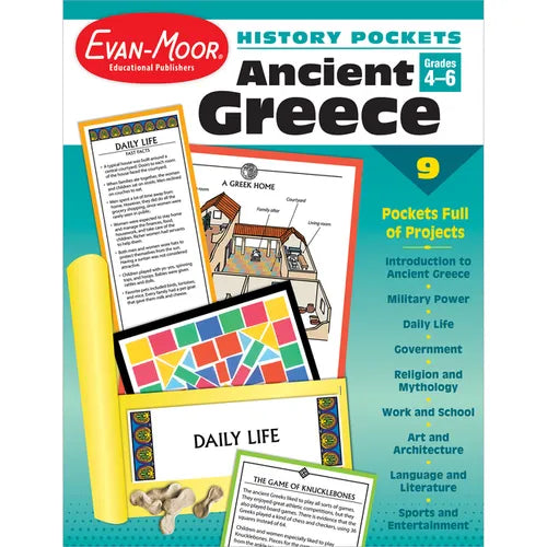 Hist Pocket Ancient Greece Gr 4-6+ - Paperback