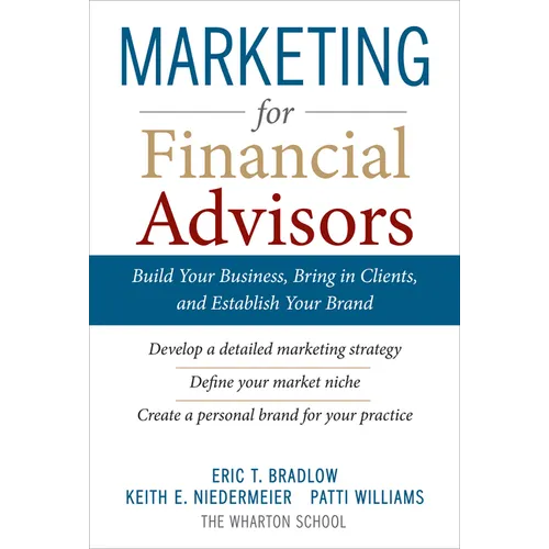 Marketing for Financial Advisors (Pb) - Paperback