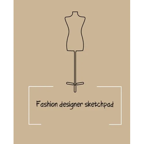 Fashion designer sketchpad: Fashion Sketchpad: 200 Figure Templates for Designing Looks (Sketchpads) YAS! - Paperback