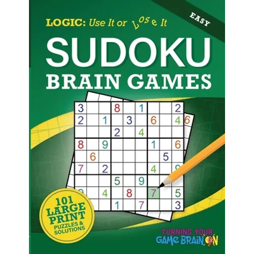 Easy Sudoku Brain Games - Paperback