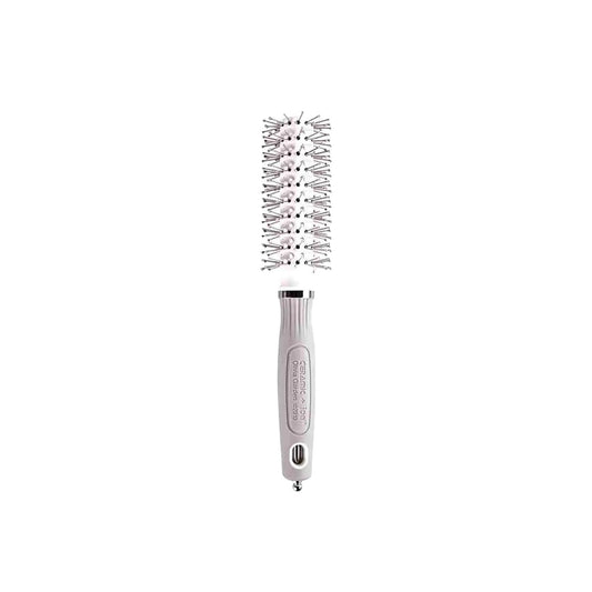 Olivia Garden Ceramic+Ion Turbo Vent Professional Hair Brush 22 - Reduces Frizz, Enhances Shine, Professional Hair Styling Tool