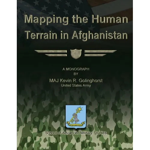 Mapping the Human Terrain in Afghanistan - Paperback