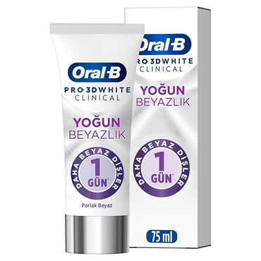 Oral-B Pro 3D White Clinical Intensive Whitening Toothpaste for Sensitive Teeth - 75ml