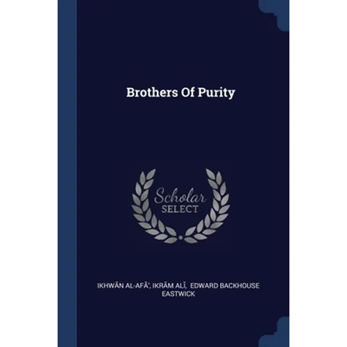 Brothers Of Purity - Paperback