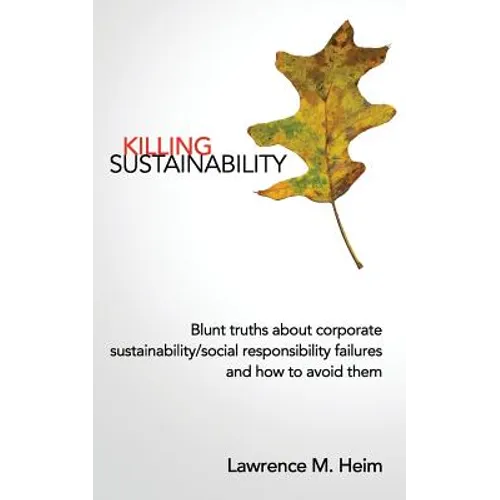 Killing Sustainability - Paperback