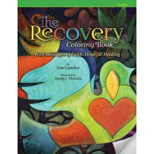The Recovery Coloring Book: with Messages of Faith, Hope, & Healing - Paperback