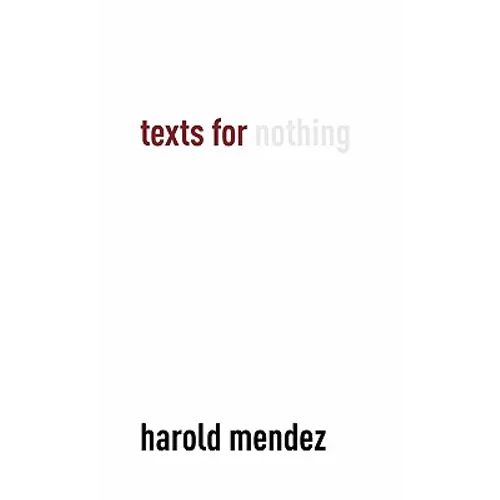 Texts for Nothing - Hardcover
