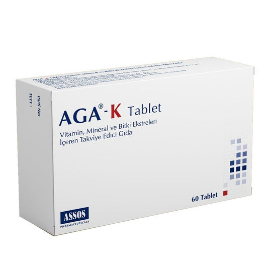 Aga-K Dietary Supplement - 60 Tablets for Health and Wellness Support