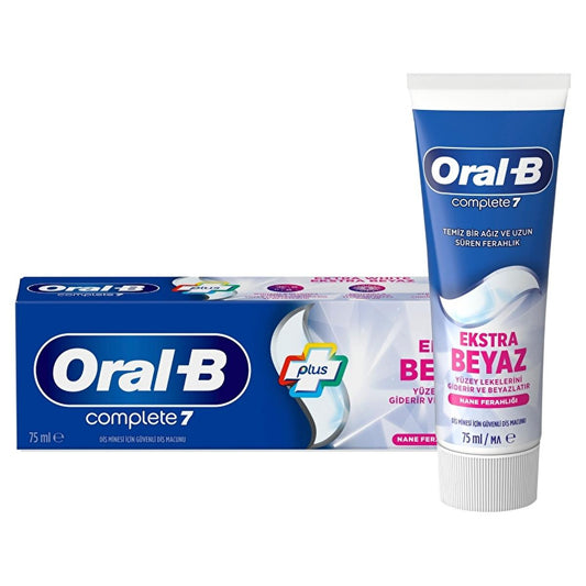 Oral-B Complete 7 Whitening Toothpaste with Recyclable Packaging - 2.54 fl oz