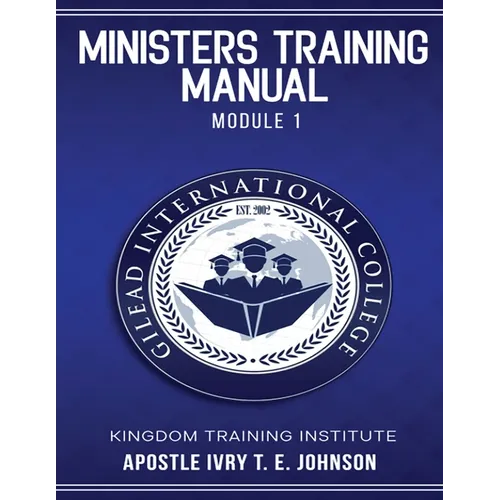 Ministers Training Manual - Paperback