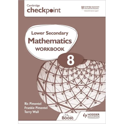 Cambridge Checkpoint Lower Secondary Mathematics Workbook 8: Hodder Education Group - Paperback
