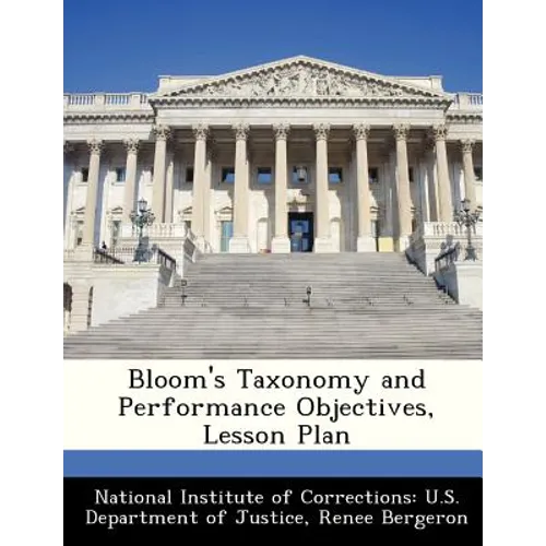 Bloom's Taxonomy and Performance Objectives, Lesson Plan - Paperback