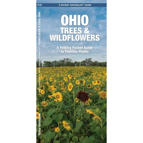 Ohio Trees & Wildflowers: A Folding Pocket Guide to Familiar Plants - Hardcover