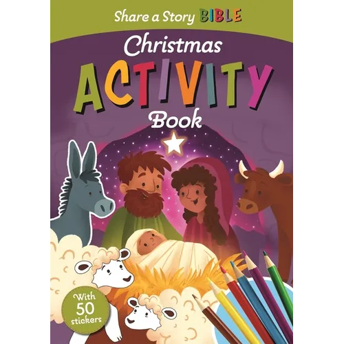 Share a Story Bible Christmas Activity Book - Paperback