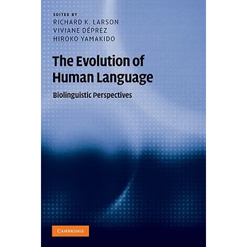 The Evolution of Human Language - Paperback
