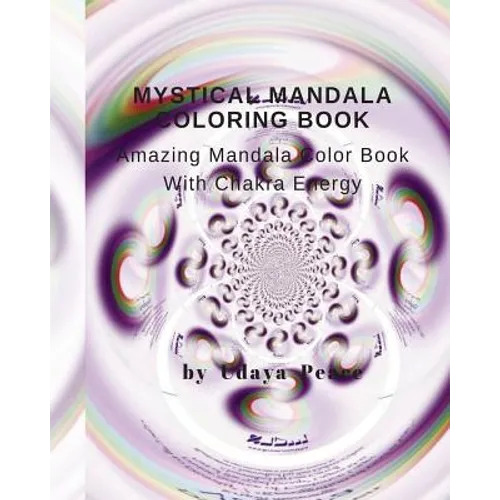 Mystical Mandala Coloring Book With Chakra Energy Root Charka: Amazing Mandala Color Book With Chakra Energy - Paperback
