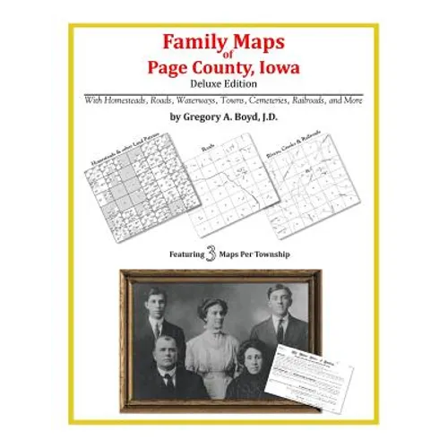 Family Maps of Page County, Iowa - Paperback