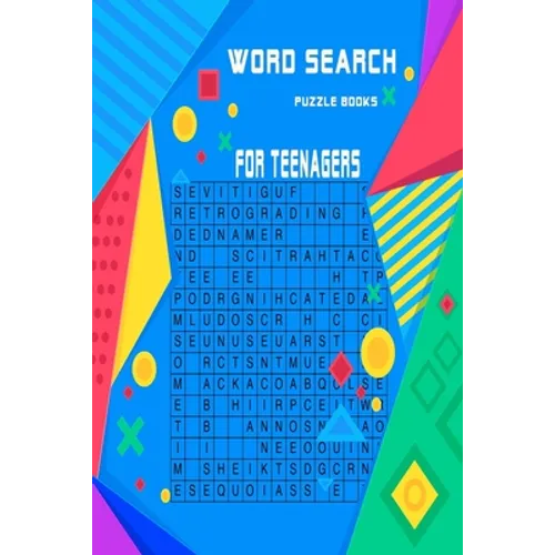 Word search puzzle books for teenagers: Very entertaining puzzles for beginners and intermediates with solutions at the end . keep you brain in shape - Paperback