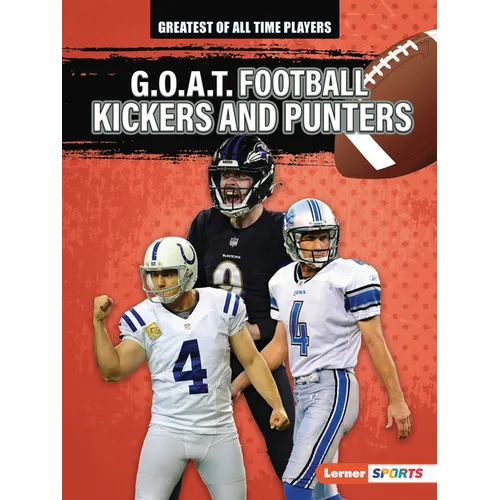 G.O.A.T. Football Kickers and Punters - Paperback