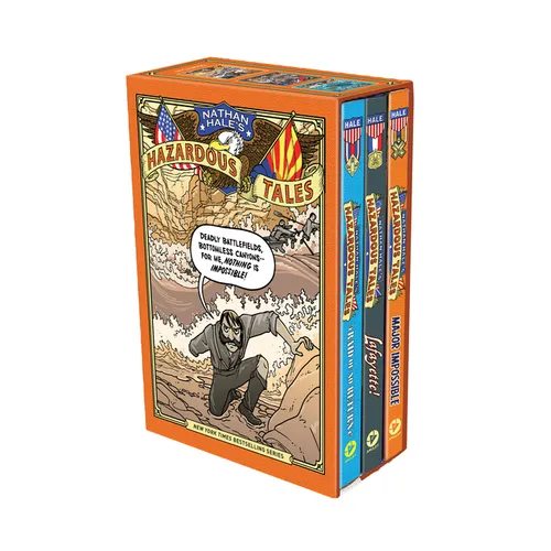 Nathan Hale's Hazardous Tales Third 3-Book Box Set: A Graphic Novel Collection - Boxed Set