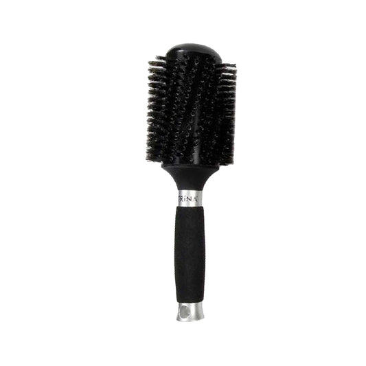 Trina Ceramic Round Hair Brush 6 - Professional Heat Styling Tool for Smoothing & Shine