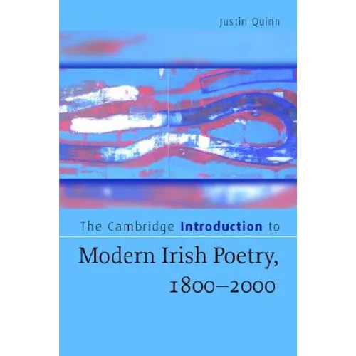The Cambridge Introduction to Modern Irish Poetry, 1800-2000 - Paperback