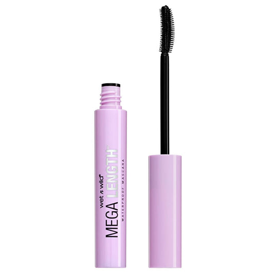 wet n wild Mega Length Mascara E158 - Lengthening & Volumizing Smudge-Proof Black Mascara for Everyday Use