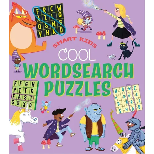 Smart Kids: Cool Wordsearch Puzzles: Over 50 Puzzles - Paperback