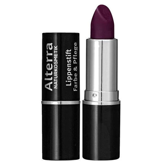 Alterra Organic Lip Balm No:02 - Natural Moisturizing Matte Finish Lip Care with Aloe Vera, Shea Butter & Argan Oil