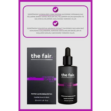 the fair. Drone-Targeted Biotin Hair Serum - Vegan, Nourishing, and Strengthening Hair Care for All Hair Types