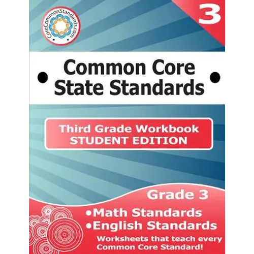 Third Grade Common Core Workbook - Student Edition - Paperback